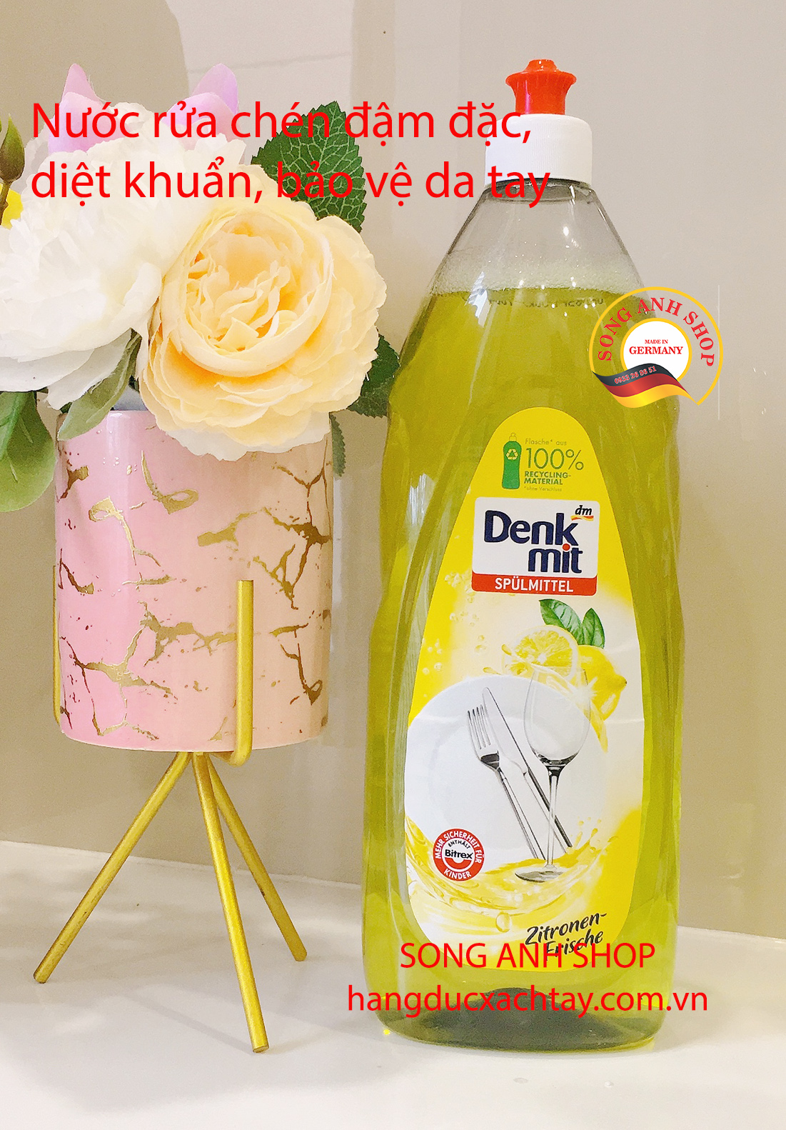 Lemon freshness washing-up liquid denkmit