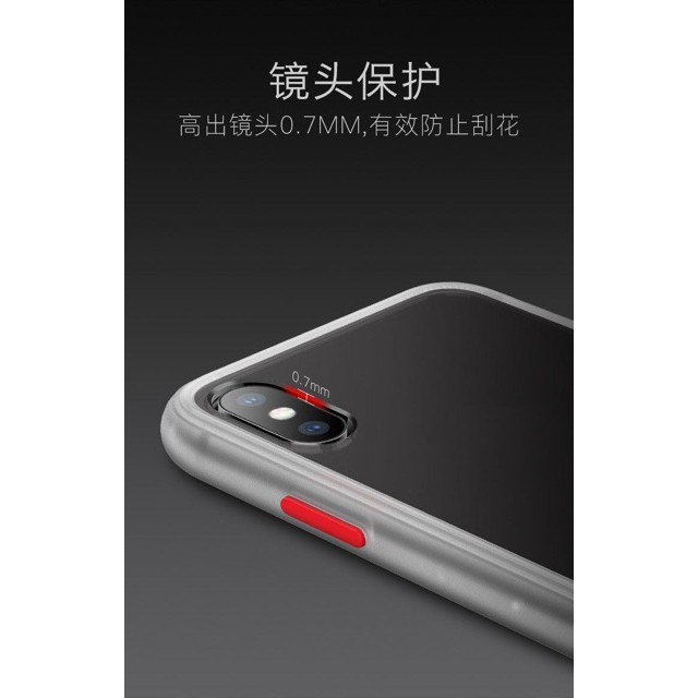 ♥️ Ốp nhám basic viền cao su IP6/6S/7/7p/X/XR/XSMaX ♥️