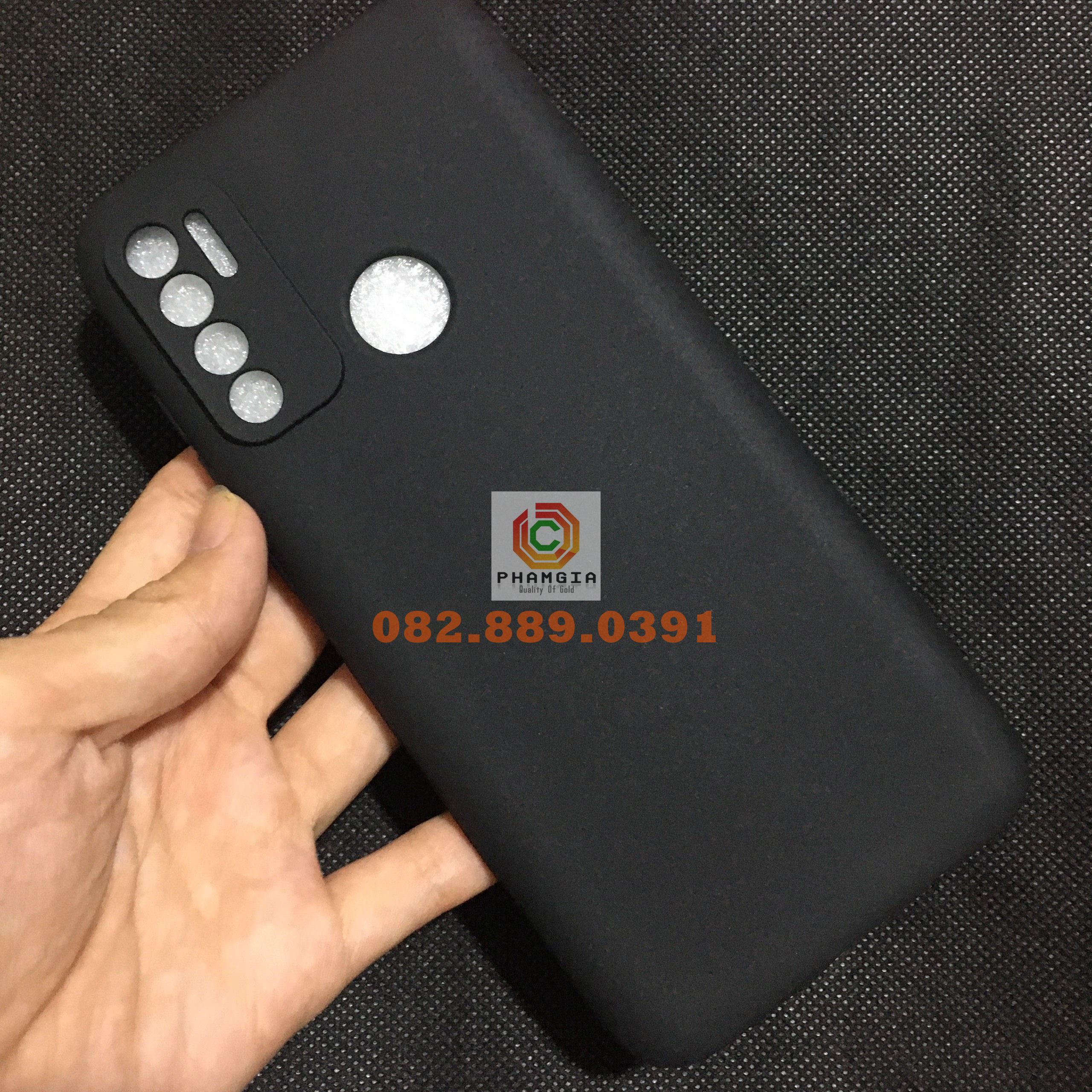 Ốp lưng Vsmart Live 4 dẻo đen bảo vệ camera