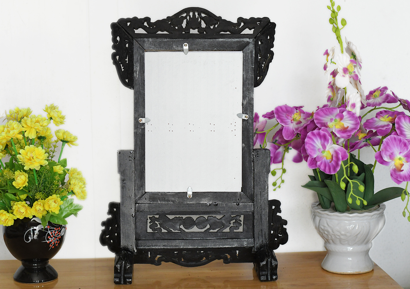 khung gỗ Tràm, cẩn ốc xà cừ 20 x 30