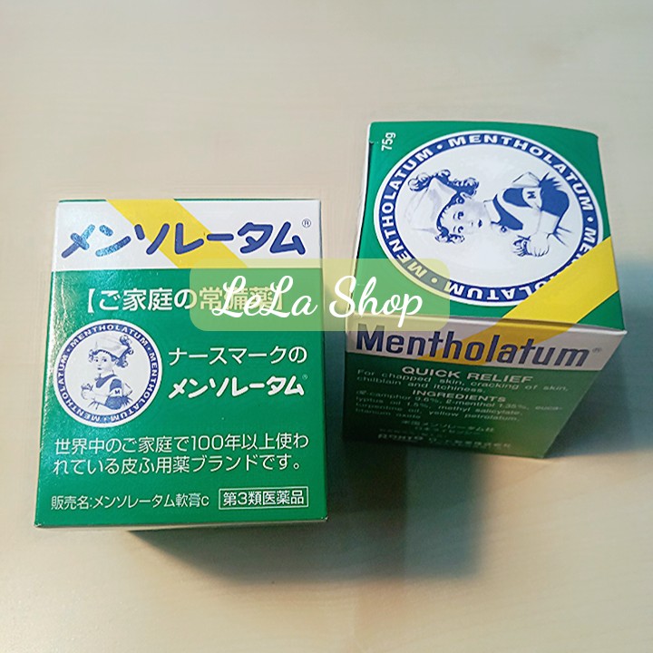 Dầu Cù Là MENTHOLATUM Rohto Nội Địa Nhật