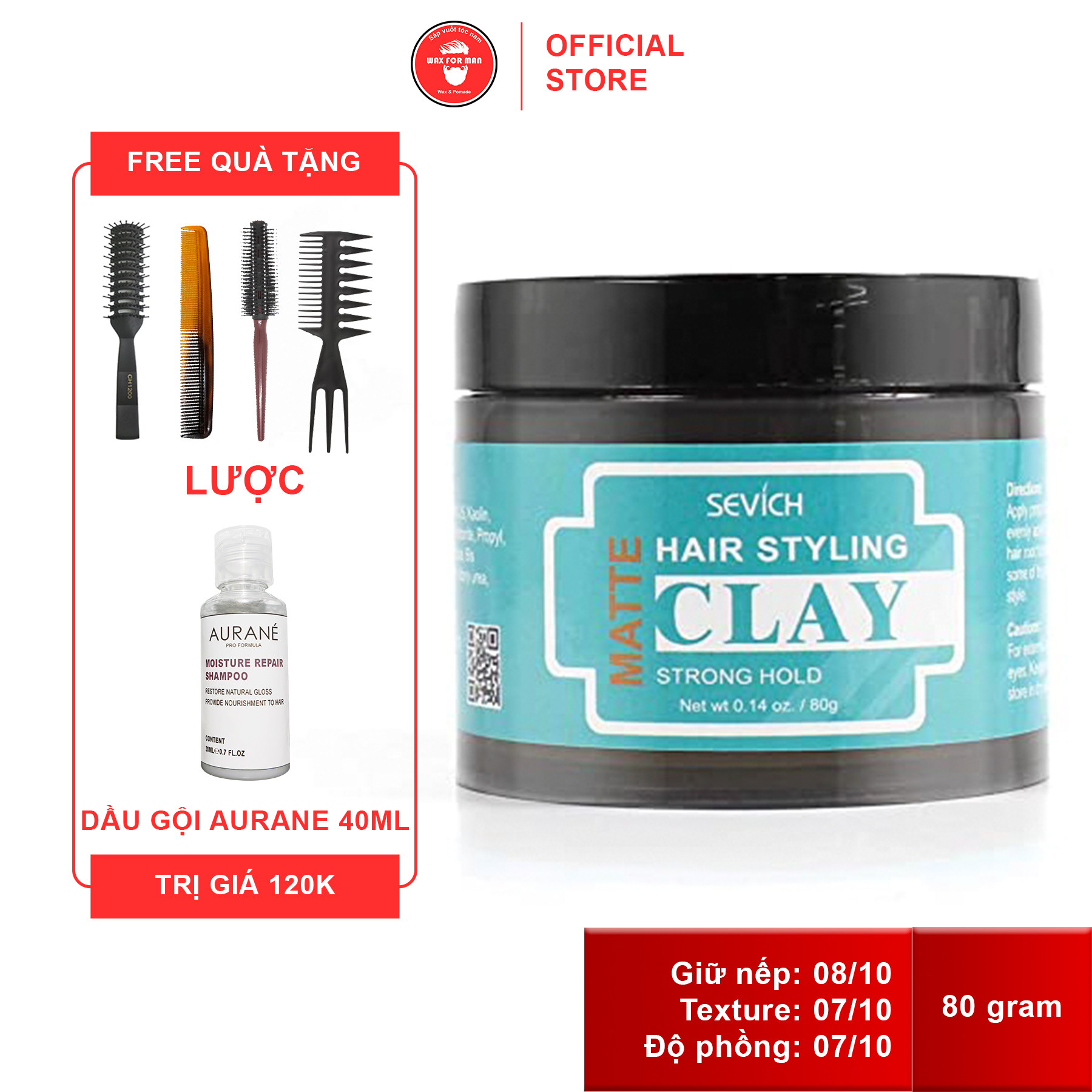 Sevich Hair Styling Matte Clay