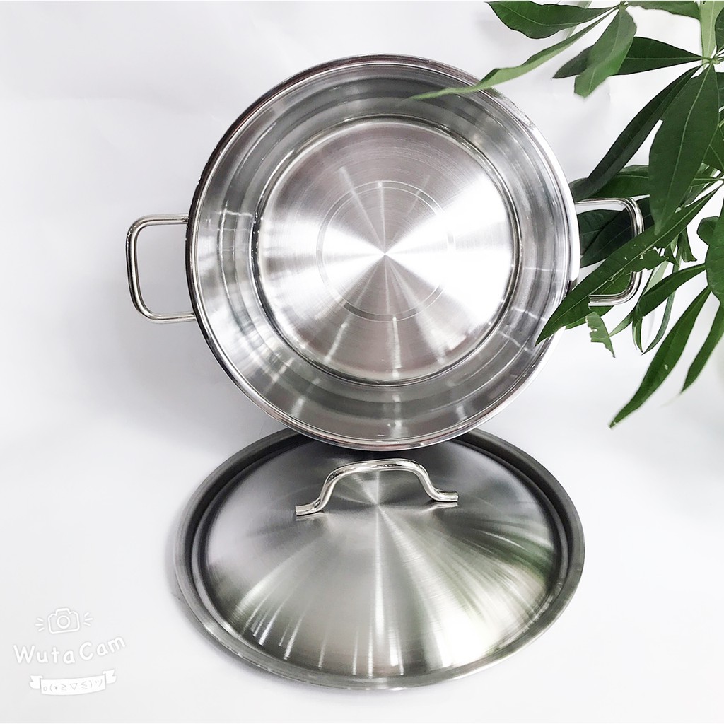 Bộ Nồi Kèm Xửng Hấp HT 30CM