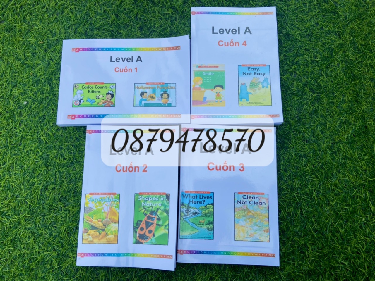 Raz-kids in gộp level A (đồ chơi giáo dục)