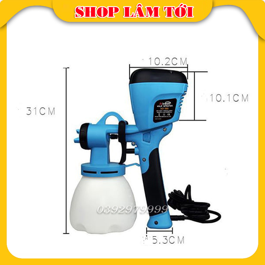 MÁY PHUN BỘT TRÉT HAUPON TM71