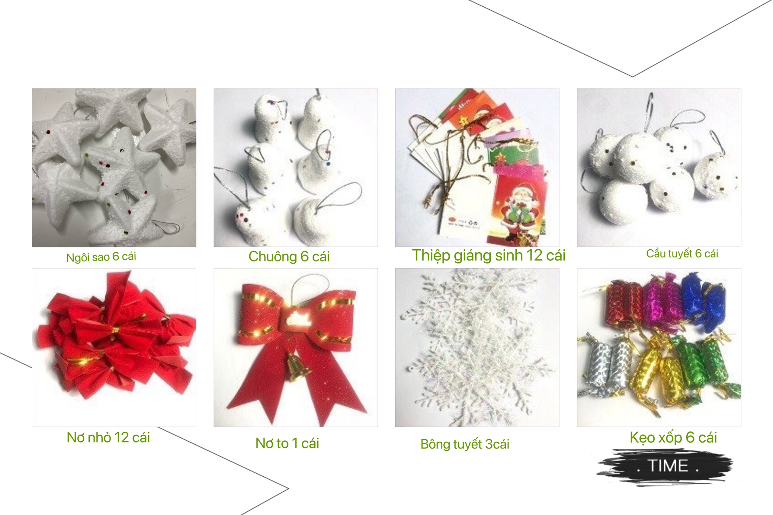 🌲🎄 cây thông noel cao 1m5 - kèm đầy đủ phụ kiện trang trí 🌲🎄