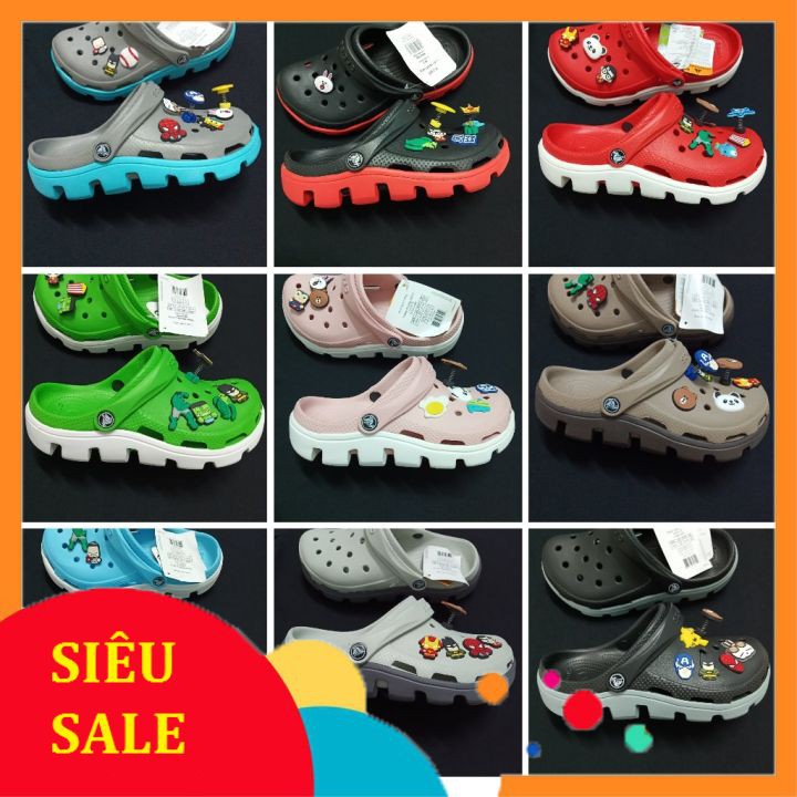 [Tặng 12 Stick] DÉP CROSS Sục Cao Cấp Nam Nữ Full Màu