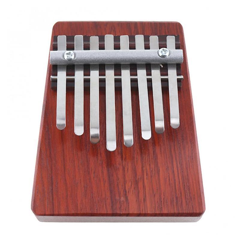 8 Keys Mini Finger Piano Kalimba Thumb Traditional African Music Instrucments