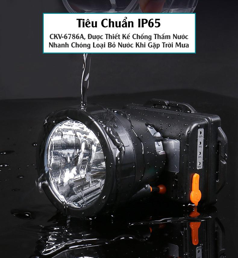 Đèn Pin Đội Đầu CAO CẤP CKV-6786A