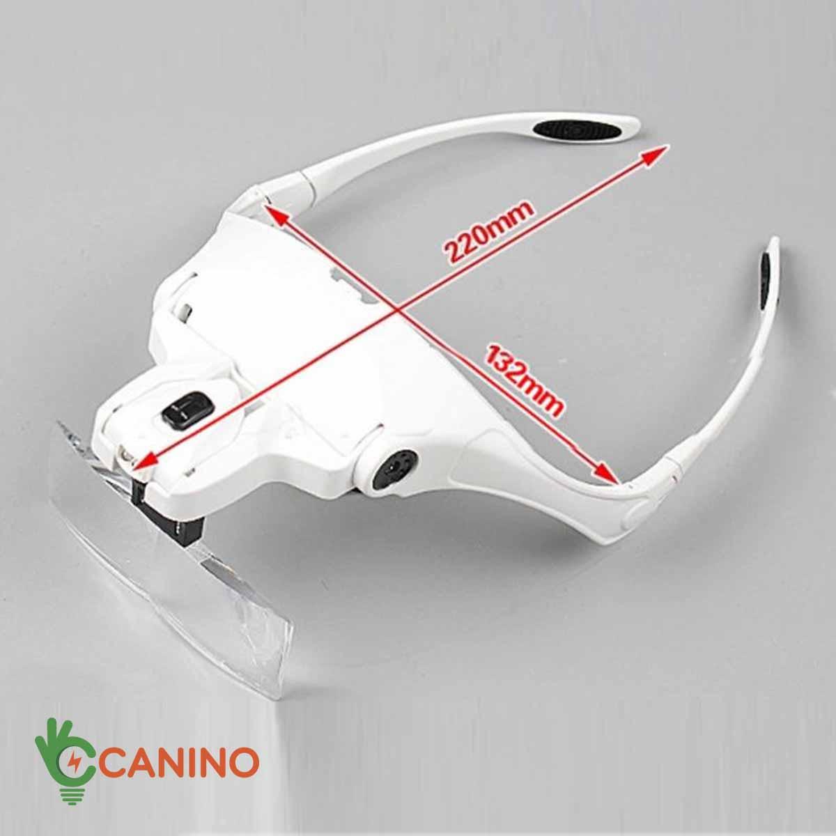 Kính lúp đeo đầu có đèn V5