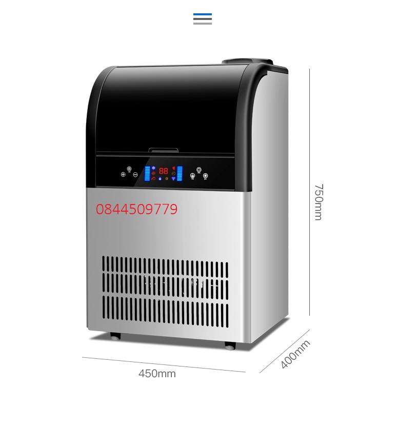 HOT Ice Making Machine Commercial Cube Ice Maker Automatic, Household Ice Cube Making Machine for Bar,Coffee shop,Milk Tea room