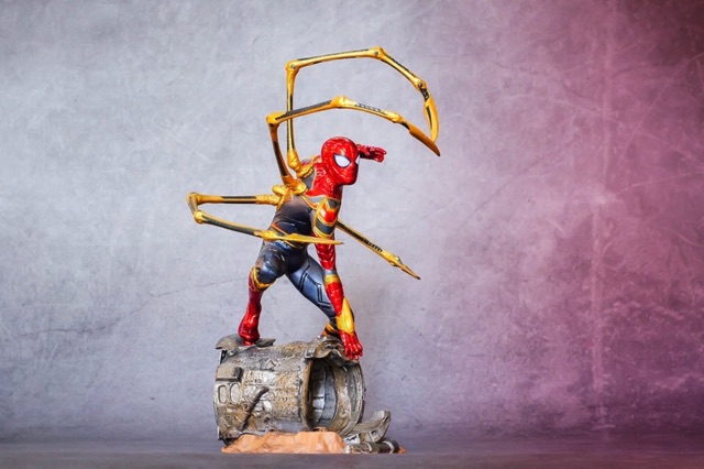 Tượng Ironspider cực đẹp mô hình Marvel