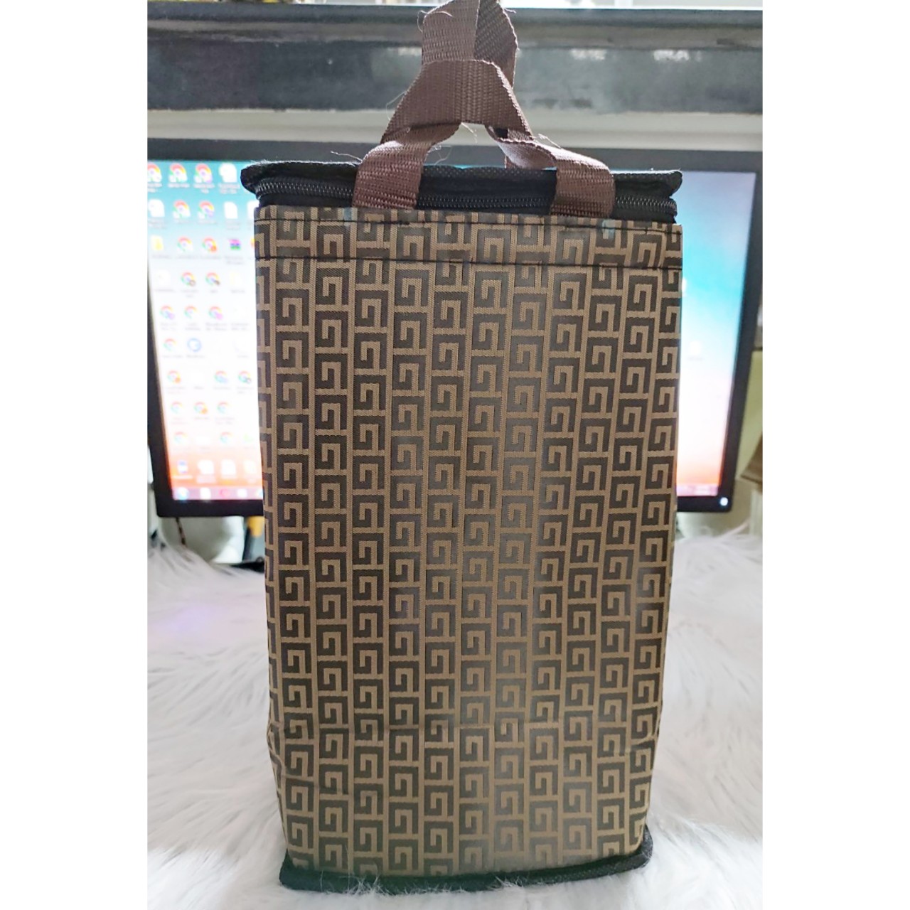 túi giữ nhiệt hộp cơm 4 ngăn (30cm*13cm*16cm)