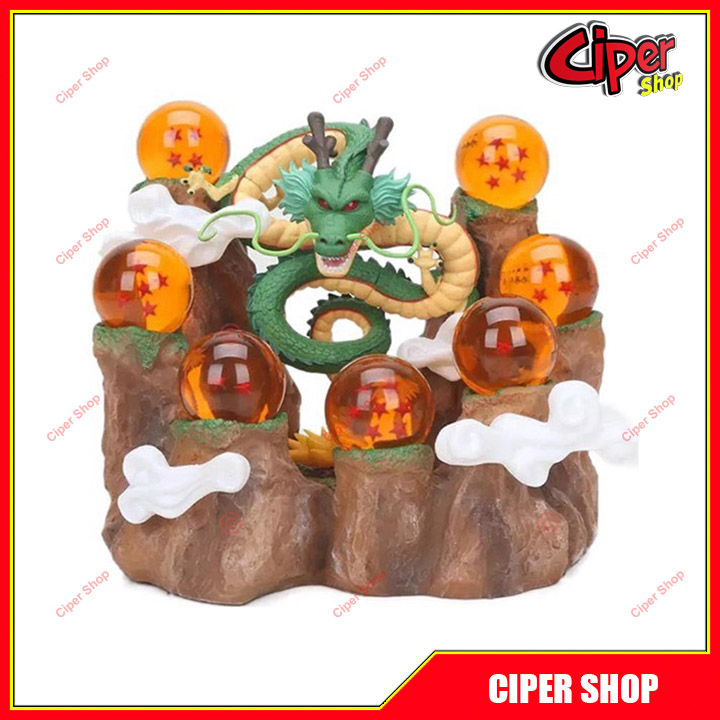 Combo rồng thần, ngọc rồng 4.3cm, núi trong phim 7 viên ngọc rồng - Figure Dragon Ball
