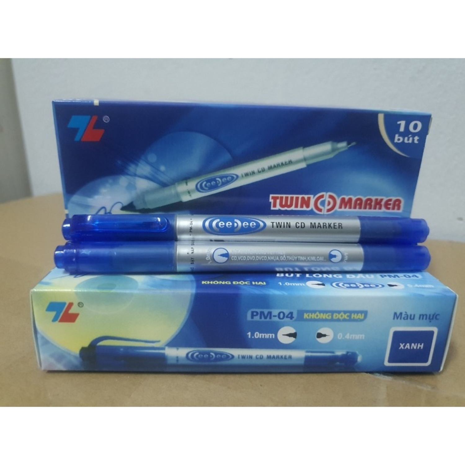 Bút dạ kim 2 đầu Lông dầu