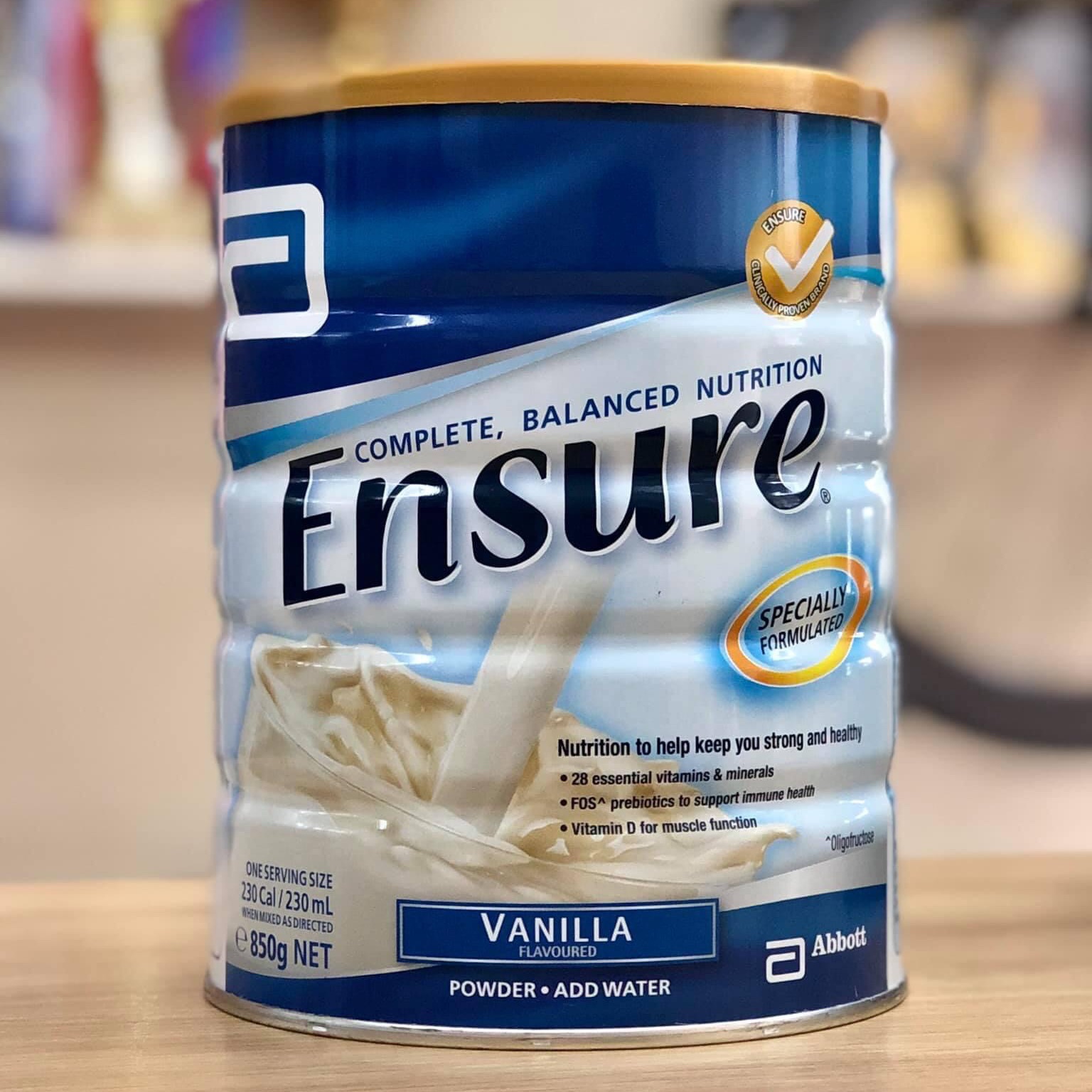 Sữa ensure úc 850g date 11/2024