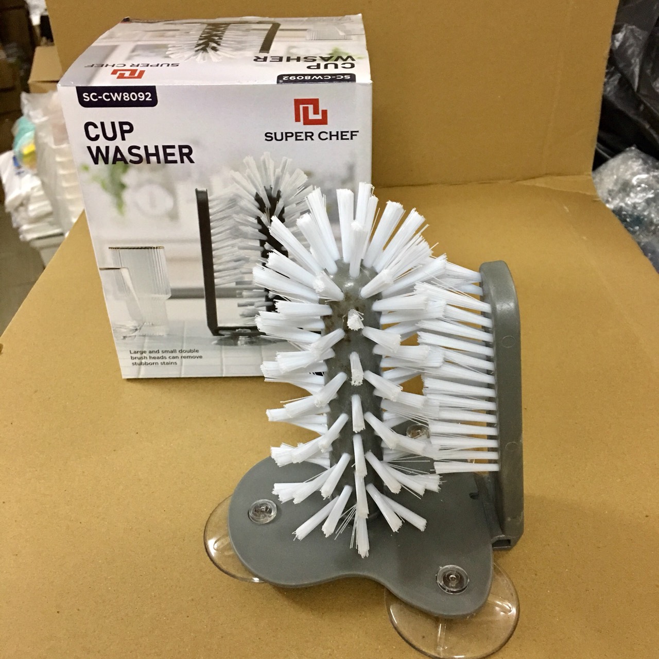 Dụng cụ rửa ly, cốc thiết kế thông minh, tiện lợi hàng nhập chính hãng