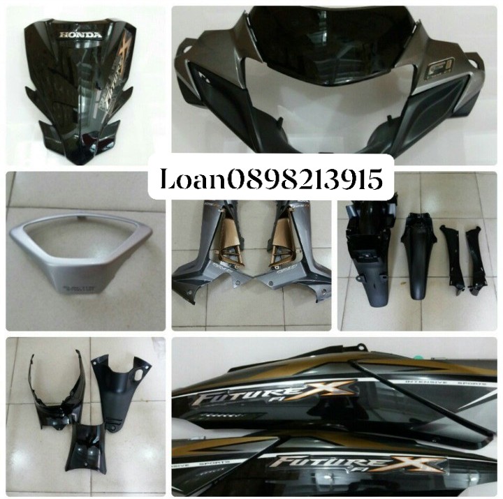 DÀN ÁO FUTURE X FI ZIN CHÍNH HÃNG MÀU TRẮNG, MÀU ĐEN , MÀU ĐỎ BẠC FULL 25 MÓN