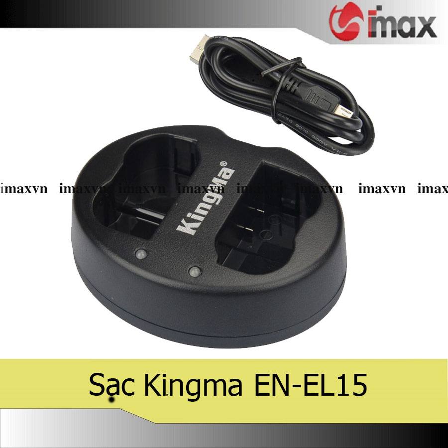 Sạc đôi kingma en-el15