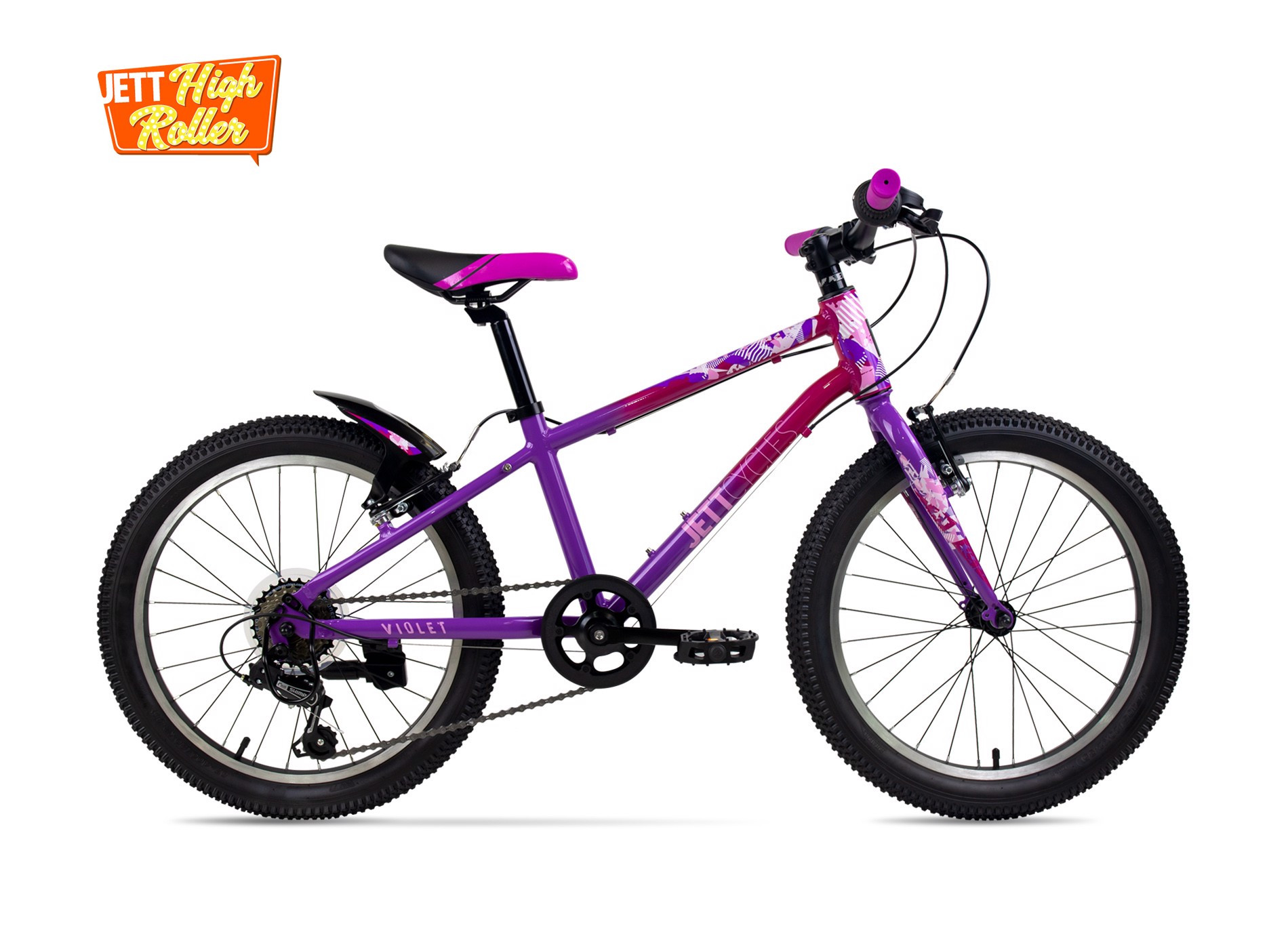 Xe đạp trẻ em bánh 20 inch Jett Violet