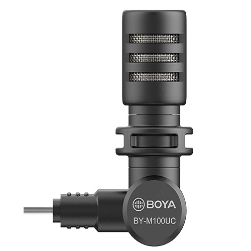 Mic thu âm Mini Cổng Type-C dành cho thiết bị Android - BOYA BY-M100UC (FB337)