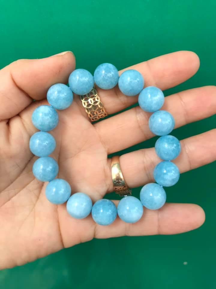 [HCM]VÒNG TAY AQUAMARINE 12LY