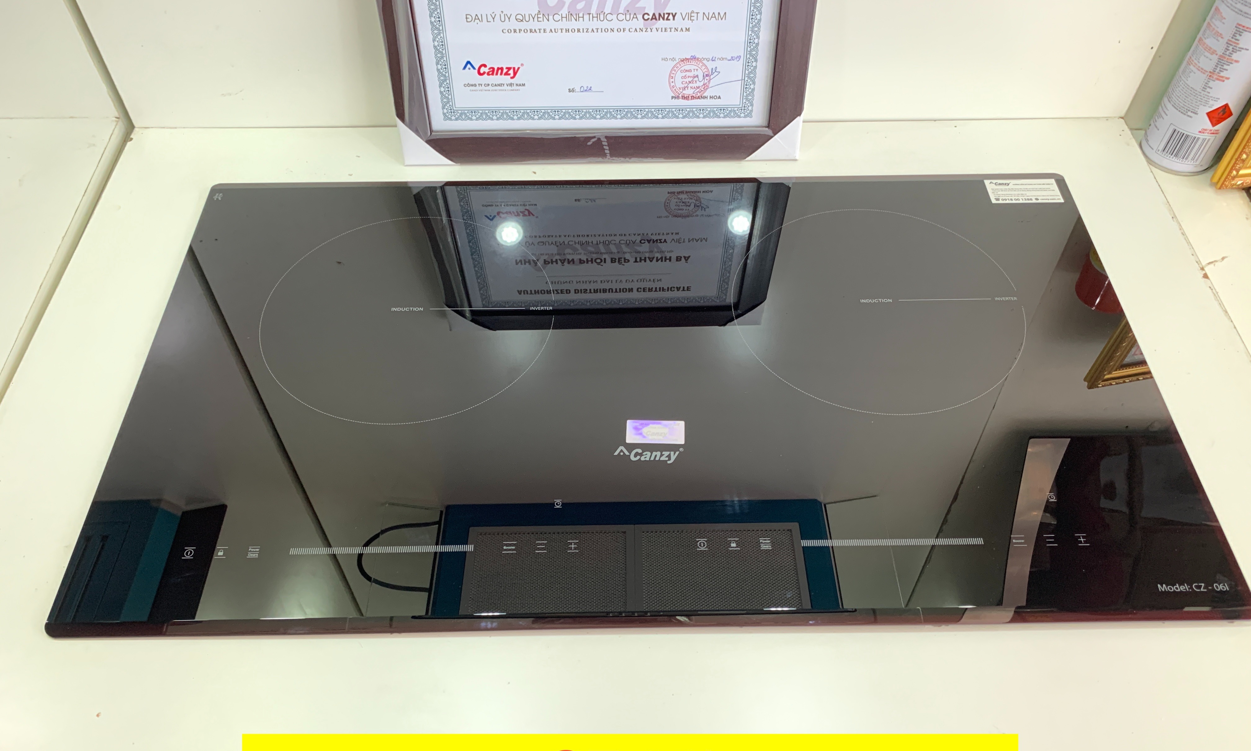 Bếp từ Canzy CZ-06H ( 1 từ 1 hồng ngoại ) Công nghệ Inverter