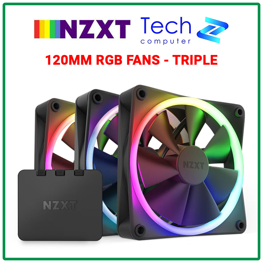 F120rgb - 120mm rgb fans - triple