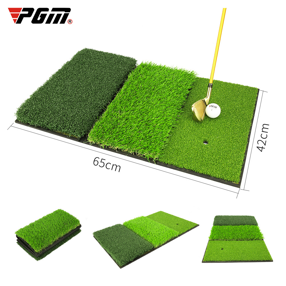 THẢM TẬP SWING GOLF 3 MẶT CỎ - PGM DJD024