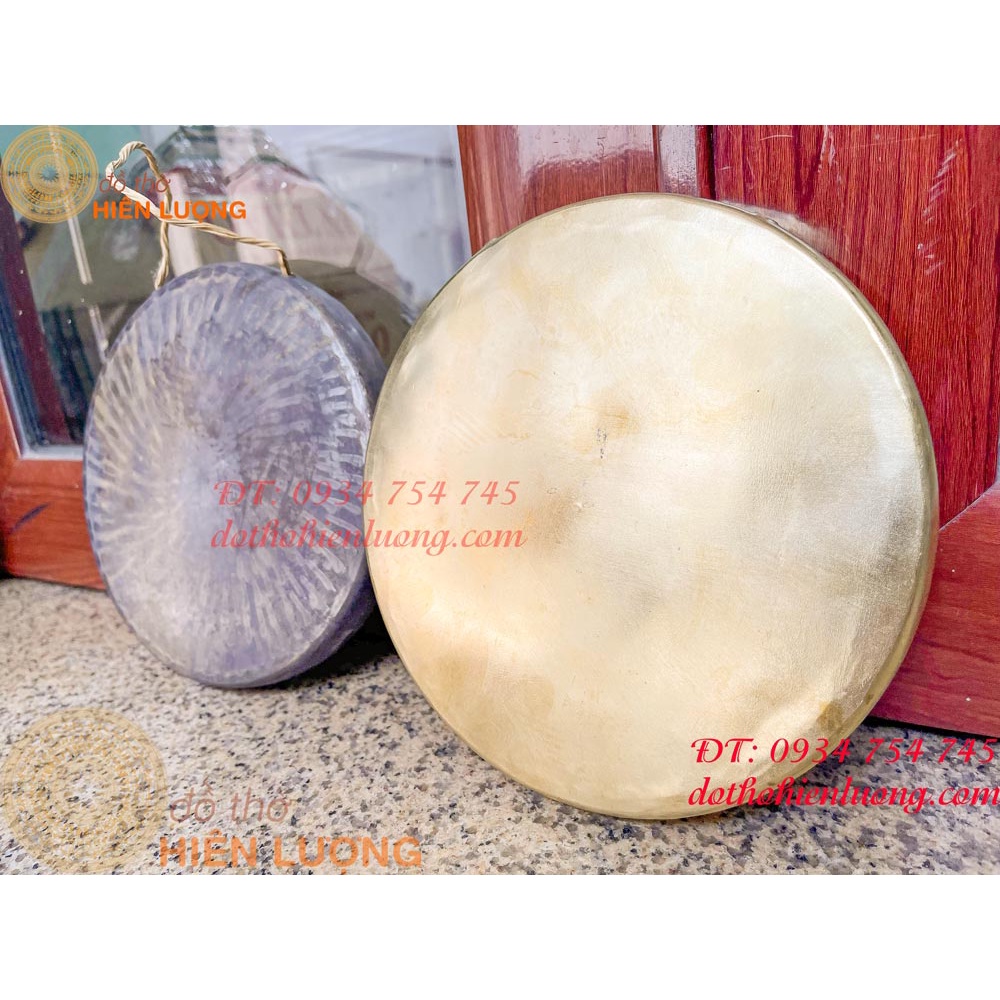 Thanh la bằng đồng đường kính 20cm