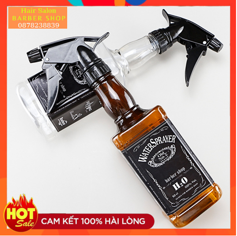 Bình Xịt Tóc , Barber H4 - Chuyên Dùng Cho Thợ Cắt Tóc Nam Nữ ( 500ml )