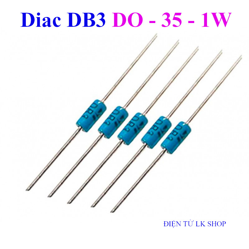 DB3, Diac DB3 DO-35 1W (Combo 10) - Điện tử LK Shop