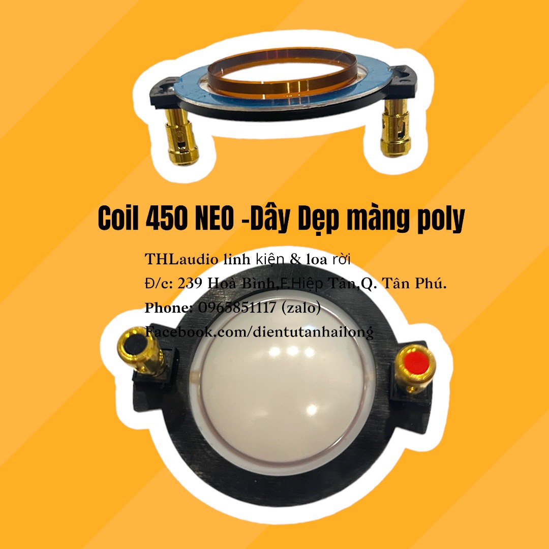Coil 450 dây dẹp cao cấp