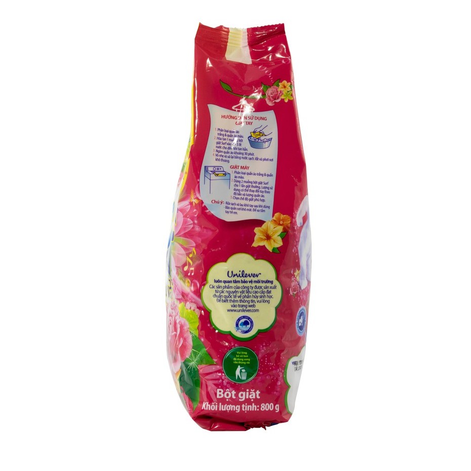 [HCM]Bột giặt Surf ngát hương xuân 800g