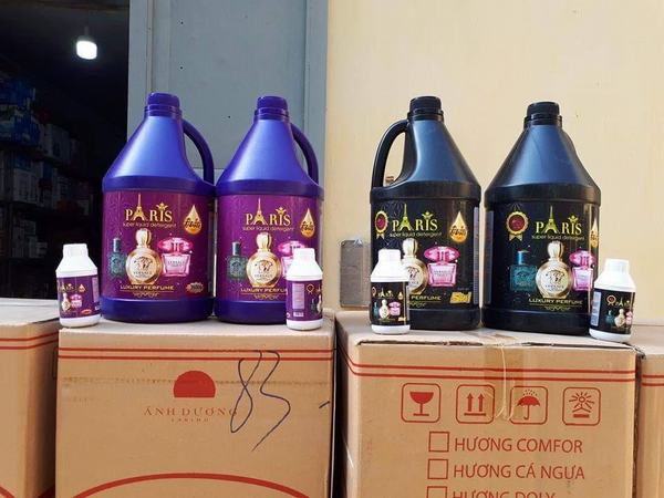 [Freeship]Nước giặt Paris hương nước hoa 3,6L