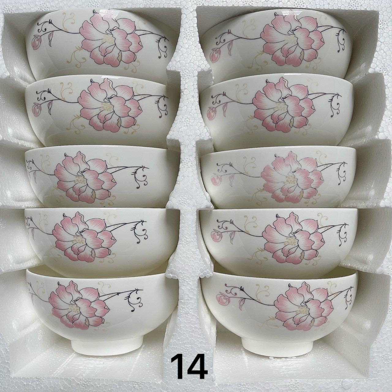 [HCM]CHÉN CƠM SỨ ( 1 BỘ/10 CÁI )