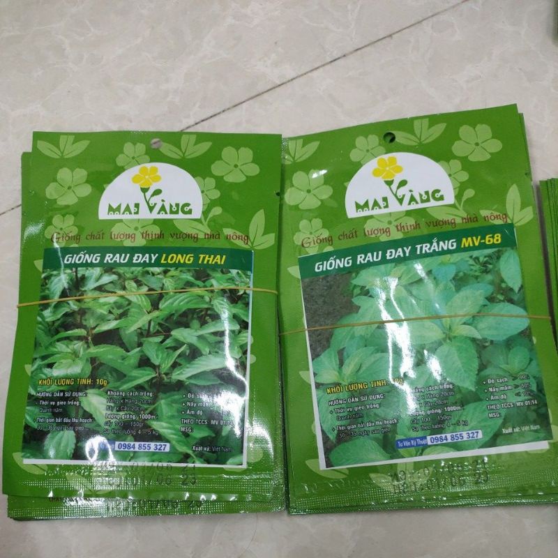 Hạt giống Rau đay trắng/ rau đay đỏ_10g