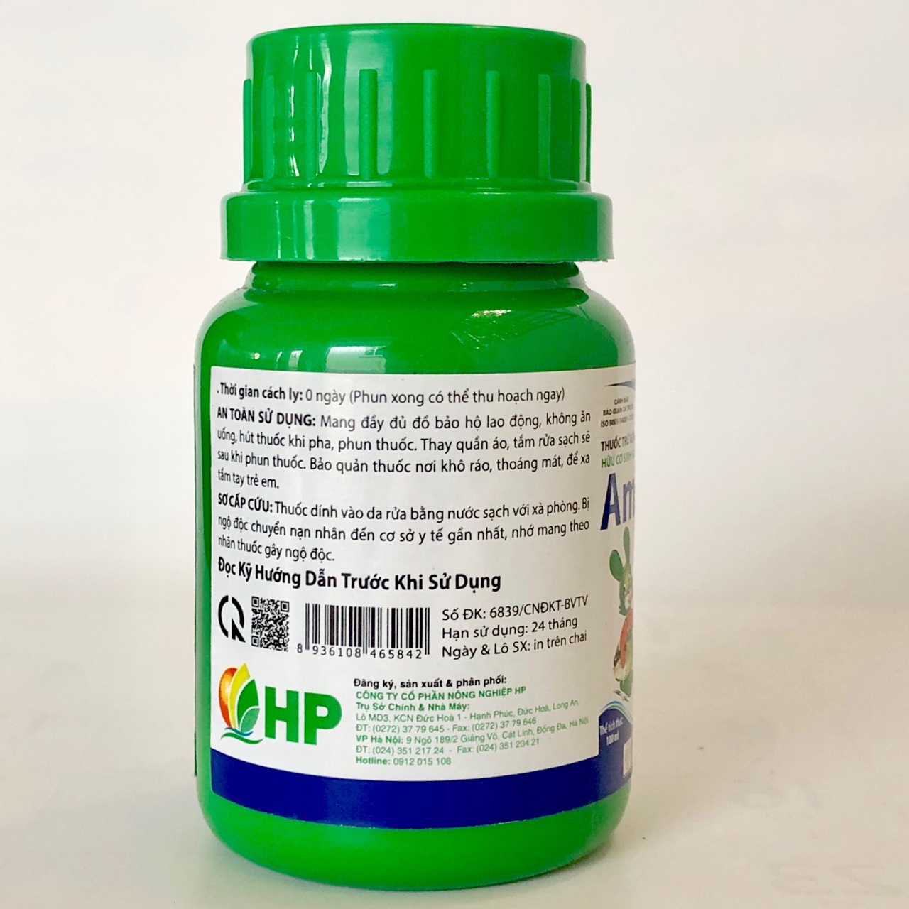 Chế phẩm trừ bệnh hữu cơ sinh học Amtech 100ml