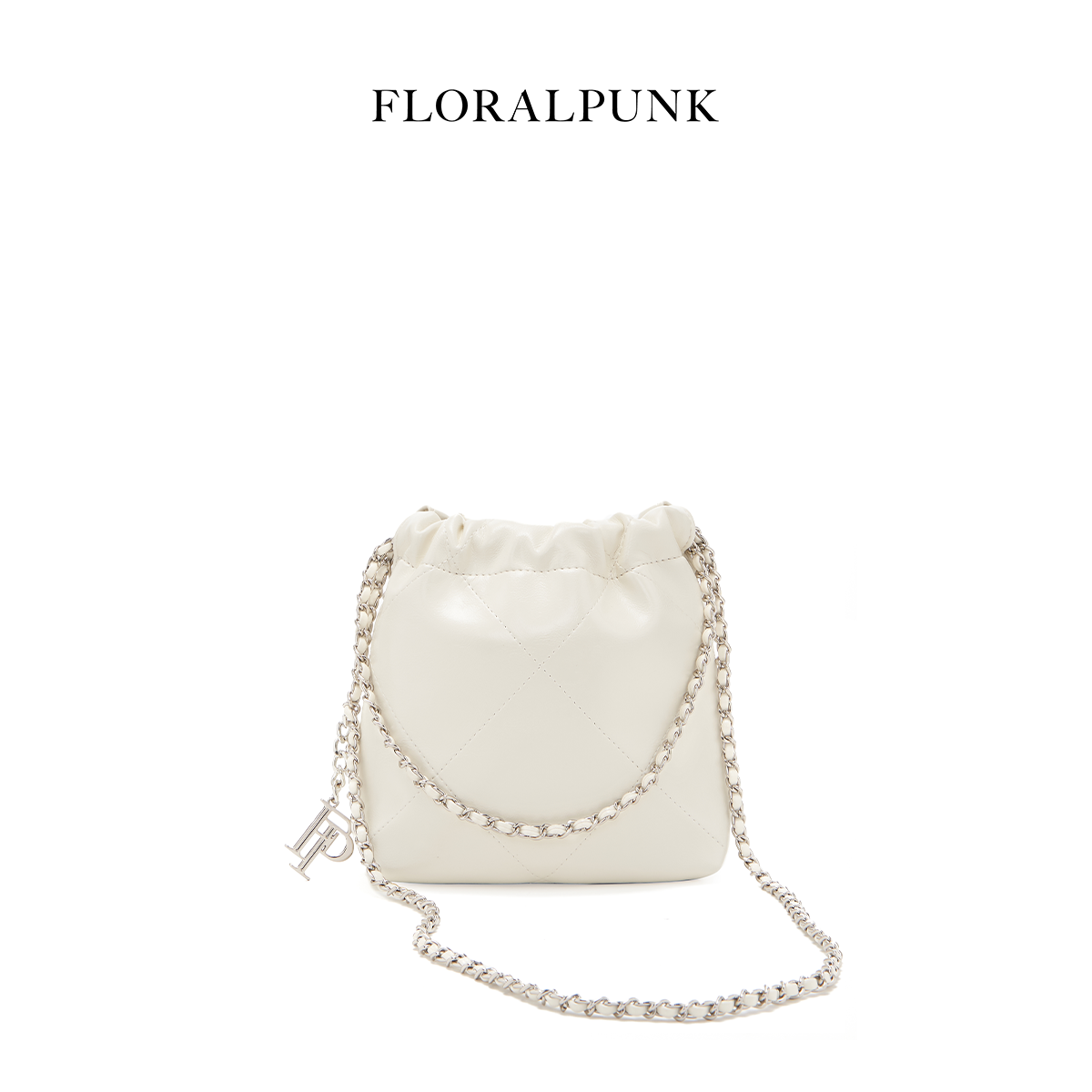 Túi xách Floralpunk Brooklyn Mini Shopper - White