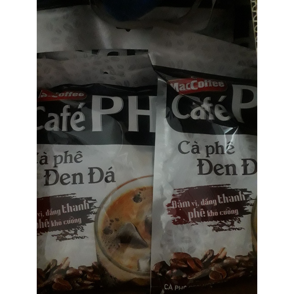 Cà phê đen đá Café Phố MacCoffee bịch 35 gói x 16 gr
