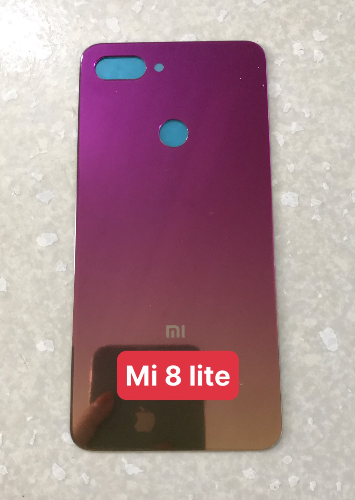Kính lưng xiaomi Mi 8 lite