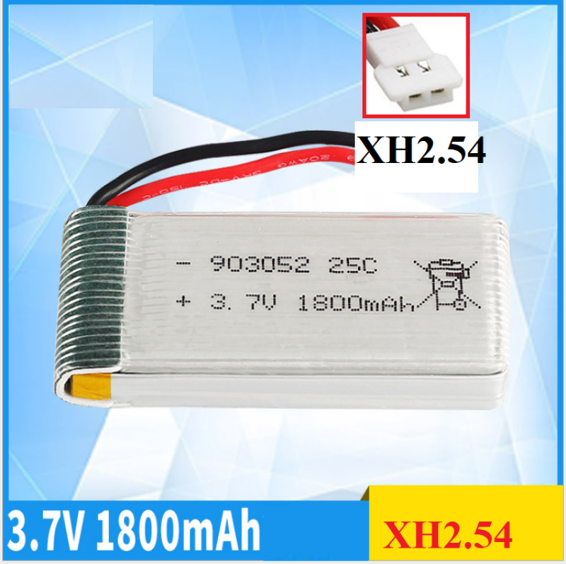 [HCM]pin flycam txd-8s dung lượng 1800mah