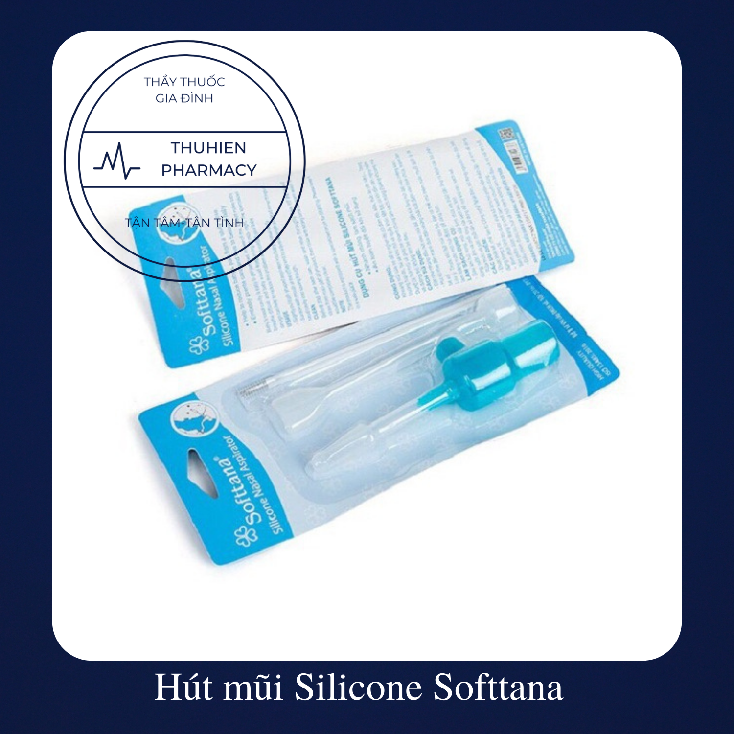 Hút mũi Silicone Softtana đầu mềm