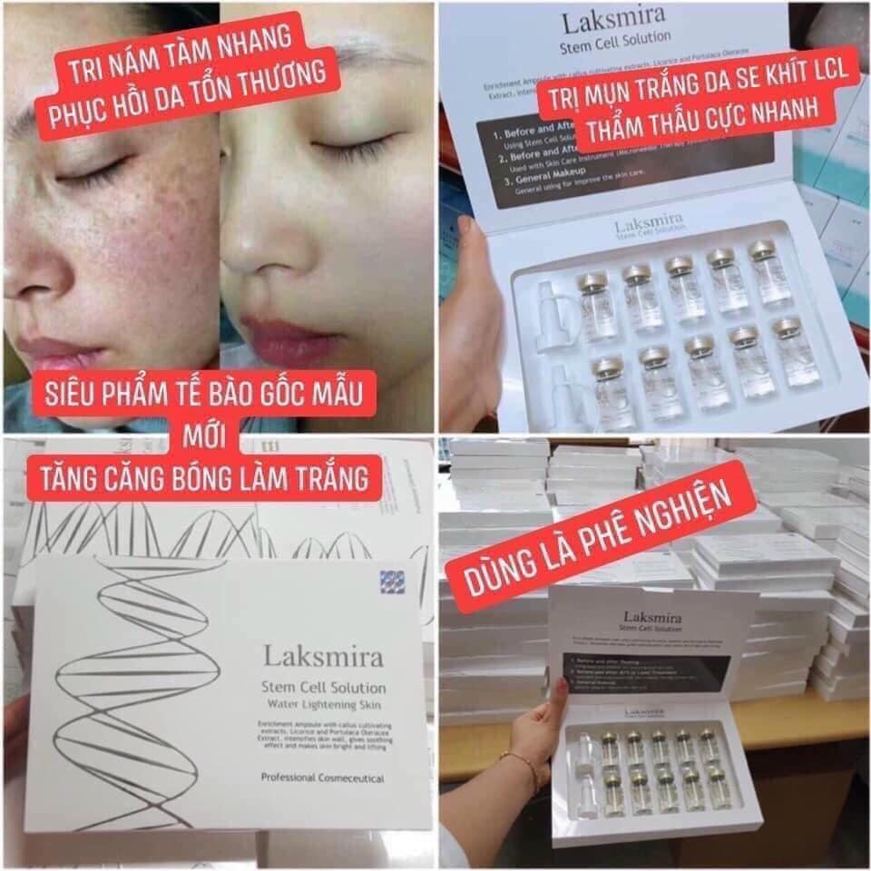 Tế Bào Gốc Laksmira Stem Cell Solution - Hộp 10 ống