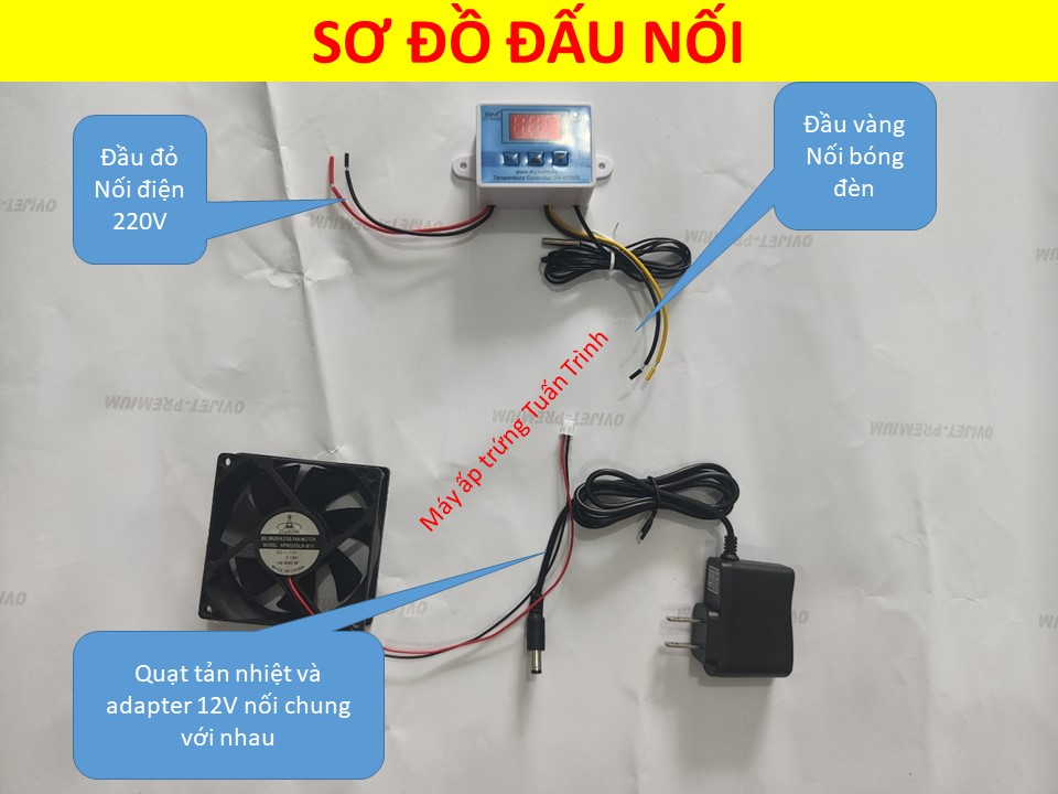 Máy ấp trứng mini tự chế