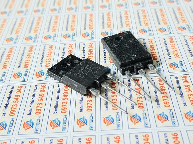 C5411 2sc5411 transistor npn 600v-14a to-3p tháo máy