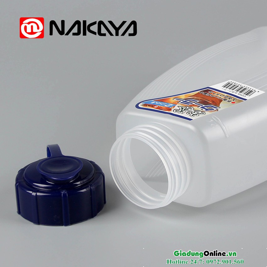 [HCM]Bình nước Nakaya 2 lít hàng Nhật (chịu nhiệt đến 140 độ)