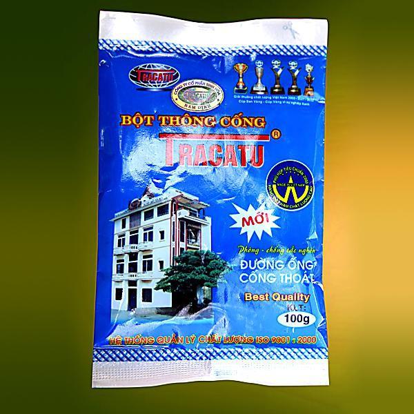[ Đổ là hết  tắc ] Combo 10 gói bột thông cống Tracatu gói 100 gam phân hủy cực nhanh rác hữu cơ chỉ trong 30 phút