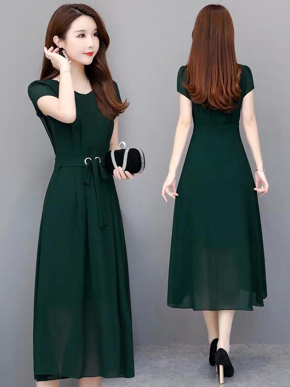 [HCM]ĐẦM VOAN LỤA PHỐI KHOEN Y HÌNH CỰC HOT