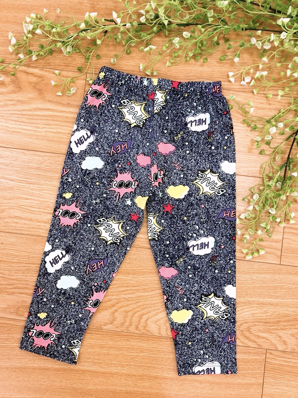 [HCM]Combo 4 quần legging dài cho bé gái